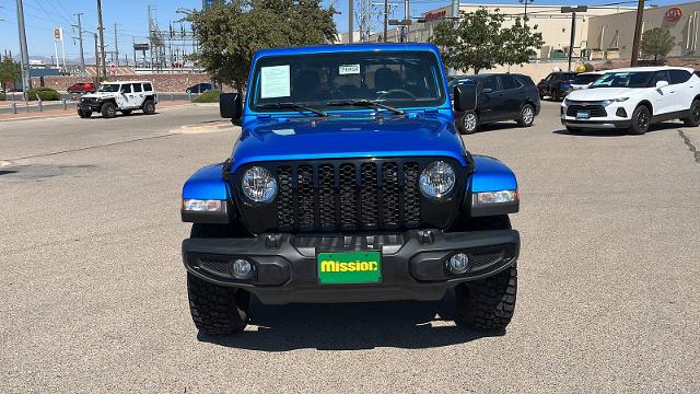 Used 2023 Jeep Gladiator WILLYS with VIN 1C6HJTAG8PL517270 for sale in El Paso, TX