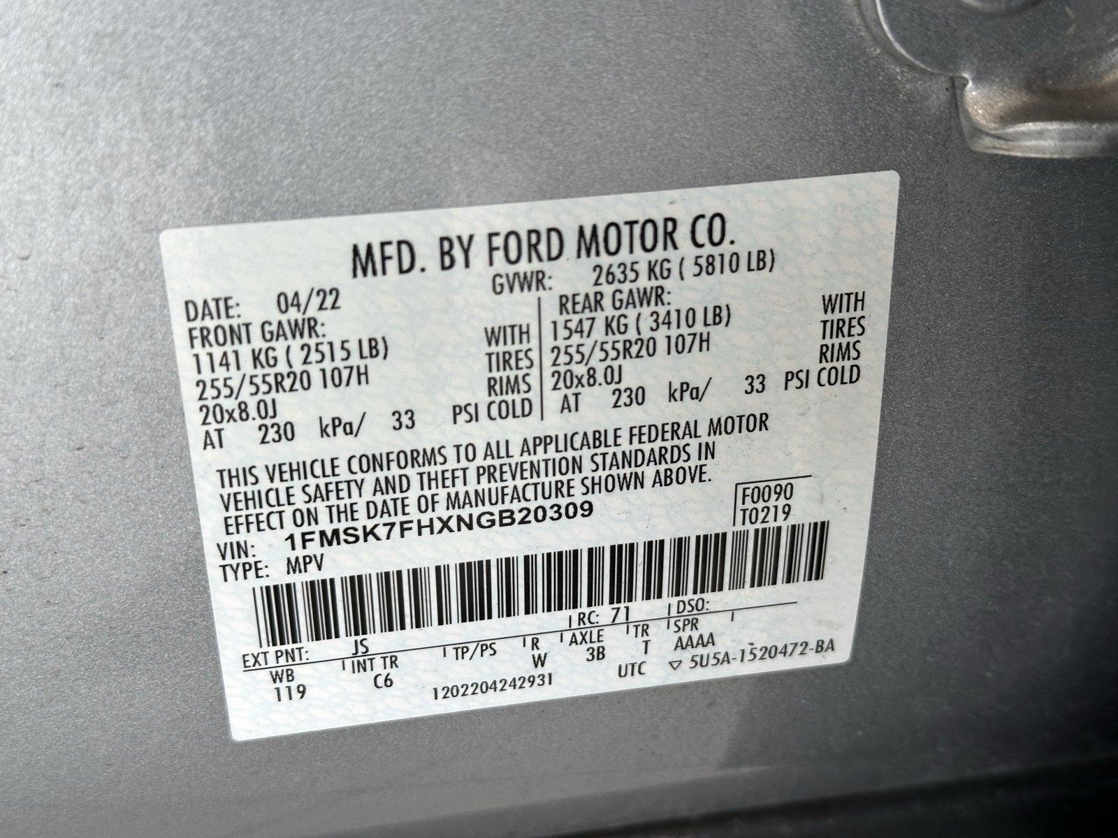 2022 Ford Explorer Vehicle Photo in Hollywood, FL 33021