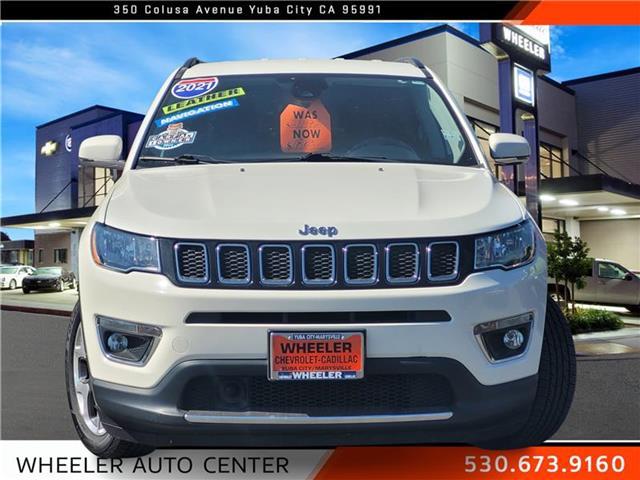 Used 2021 Jeep Compass Limited with VIN 3C4NJCCB9MT573392 for sale in Yuba City, CA