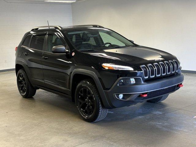 Used 2017 Jeep Cherokee Trailhawk with VIN 1C4PJMBS8HW529755 for sale in Montgomery, AL