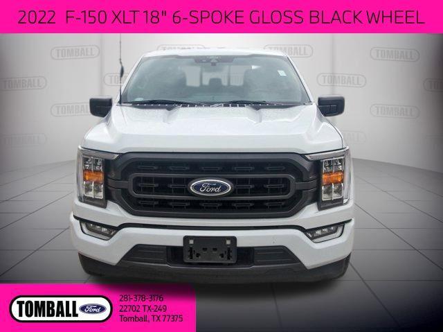 Used 2022 Ford F-150 XLT with VIN 1FTEW1CPXNKD17069 for sale in Tomball, TX