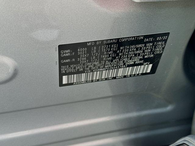 2022 Subaru Ascent Vehicle Photo in RIVERSIDE, CA 92504-4106