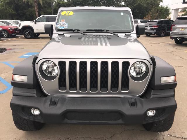 Used 2021 Jeep Wrangler Sport S with VIN 1C4GJXANXMW749115 for sale in Mobile, AL