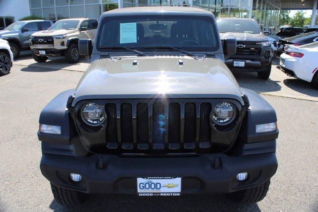 Used 2020 Jeep Wrangler Unlimited Willys with VIN 1C4HJXDN1LW237290 for sale in Renton, WA