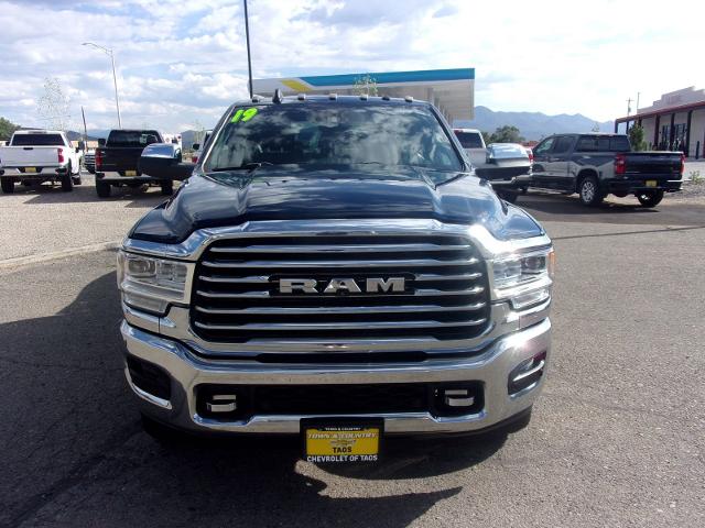 Used 2019 RAM Ram 3500 Pickup Longhorn with VIN 3C63RRKLXKG583715 for sale in Taos, NM