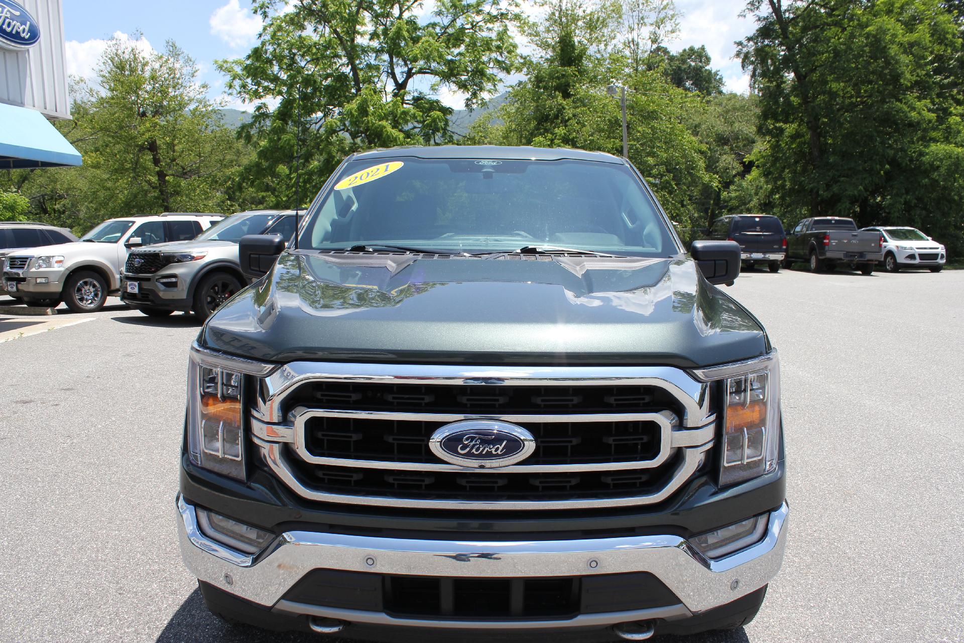 Used 2021 Ford F-150 XLT with VIN 1FTEW1EP5MKE22839 for sale in Bryson City, NC