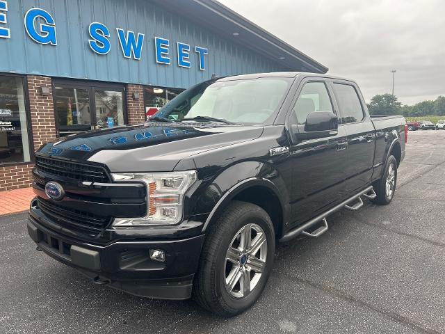 Used 2019 Ford F-150 Lariat with VIN 1FTFW1E47KFB45093 for sale in Kingsville, OH