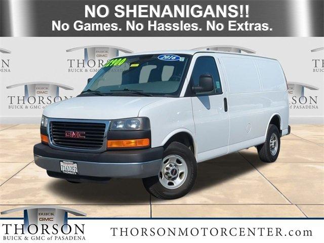 2016 GMC Savana Cargo Van Vehicle Photo in PASADENA, CA 91107-3803