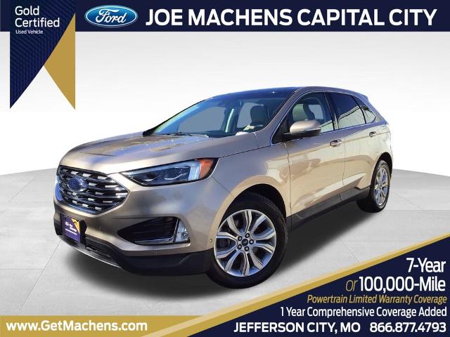 Certified 2020 Ford Edge Titanium with VIN 2FMPK4K99LBA75032 for sale in Columbia, MO