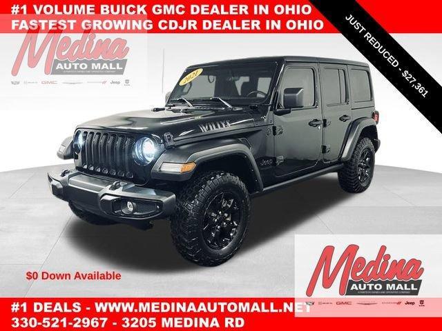 2021 Jeep Wrangler Vehicle Photo in MEDINA, OH 44256-9631