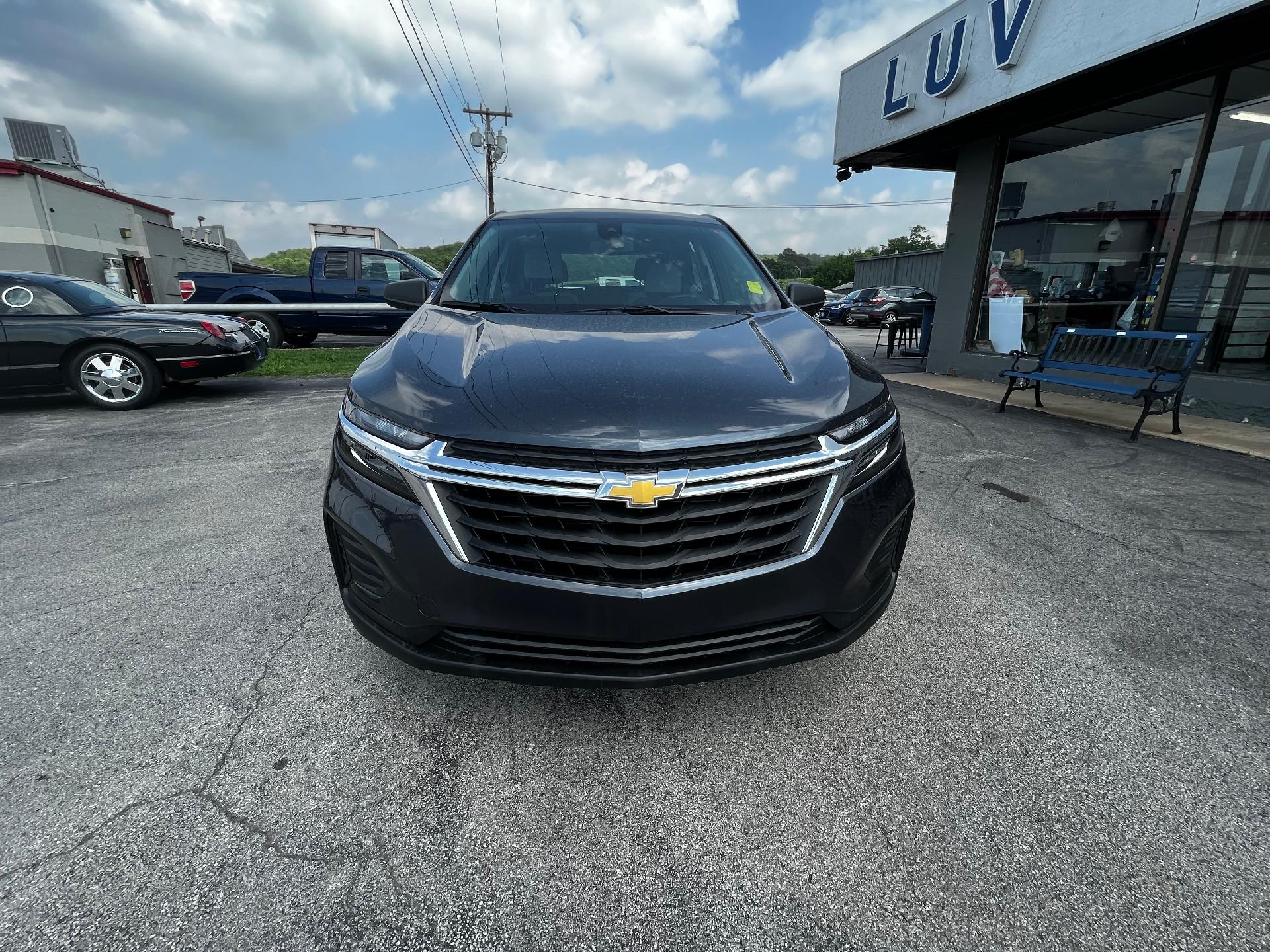 Used 2022 Chevrolet Equinox LS with VIN 3GNAXSEVXNS165481 for sale in Henryetta, OK