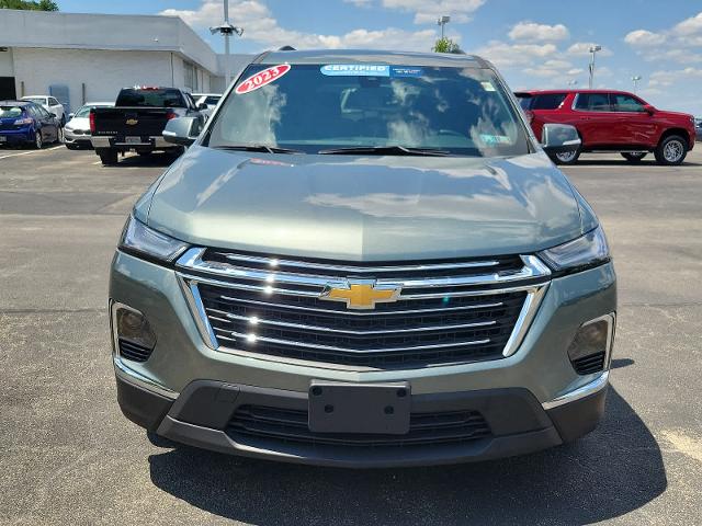 Certified 2023 Chevrolet Traverse 1LT with VIN 1GNEVGKW1PJ271131 for sale in Washington, PA