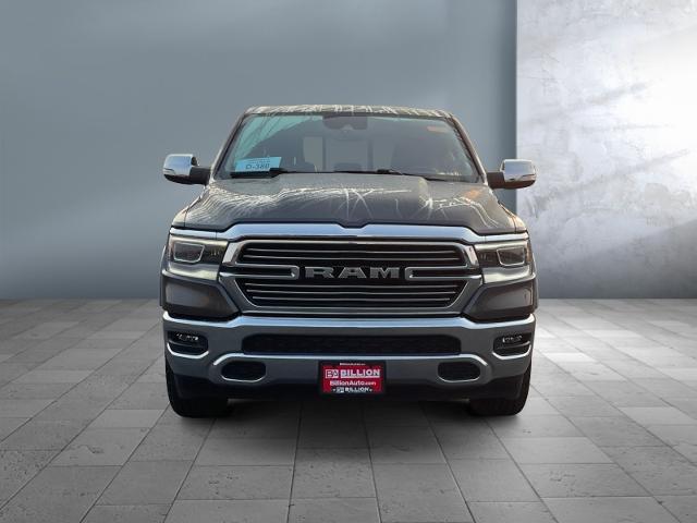 Used 2021 RAM Ram 1500 Pickup Laramie with VIN 1C6SRFJT6MN654494 for sale in Sioux Falls, SD