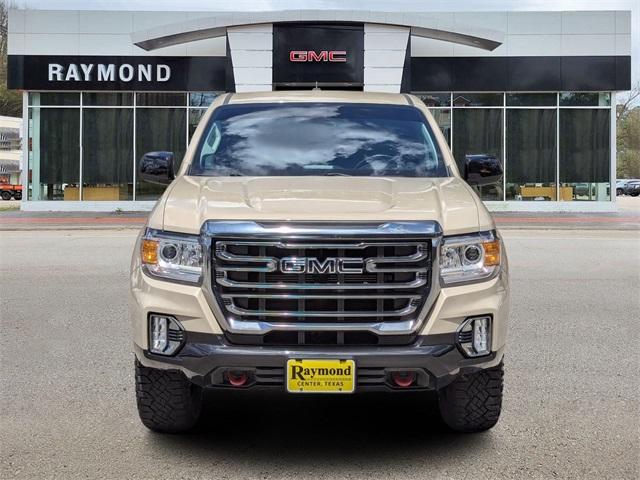 Used 2022 GMC Canyon AT4 with VIN 1GTG6FEN6N1294123 for sale in Center, TX