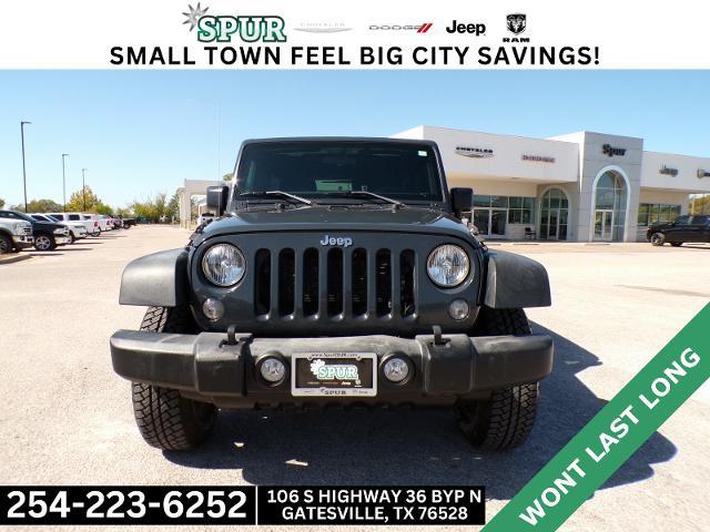 2016 Jeep Wrangler Unlimited Vehicle Photo in Gatesville, TX 76528