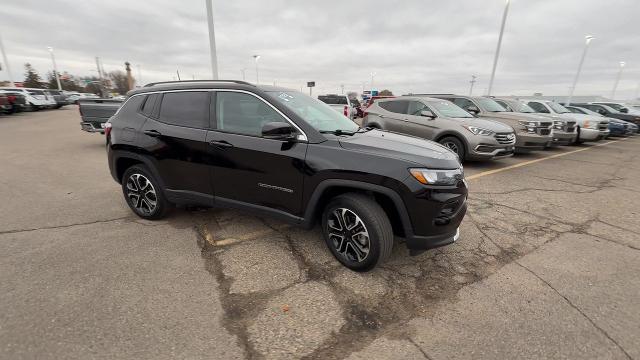 Used 2022 Jeep Compass Limited with VIN 3C4NJDCB8NT108741 for sale in Saint Cloud, Minnesota