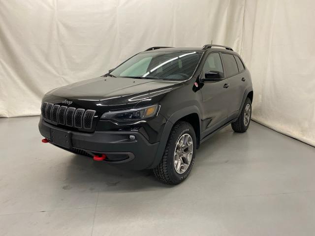 Used 2022 Jeep Cherokee Trailhawk with VIN 1C4PJMBX5ND511376 for sale in Fremont, MI