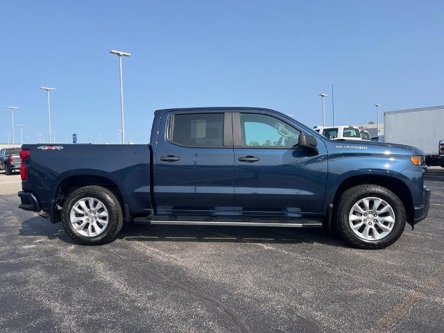 Used 2021 Chevrolet Silverado 1500 Custom with VIN 3GCPYBEKXMG258749 for sale in Green Bay, WI