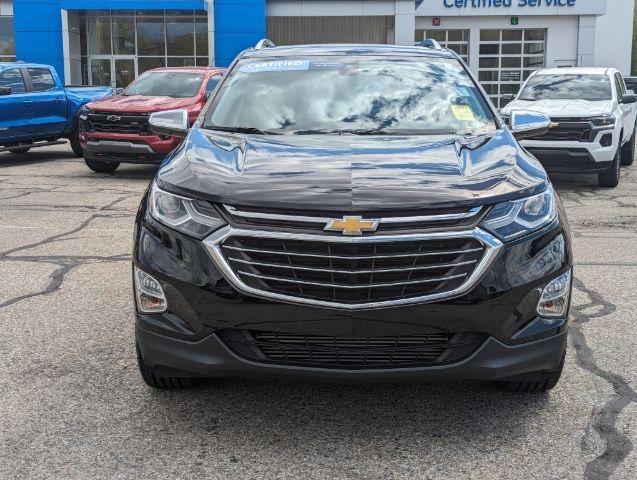 Certified 2021 Chevrolet Equinox Premier with VIN 2GNAXNEVXM6130633 for sale in Greenville, MI