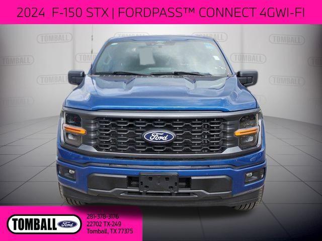 Used 2024 Ford F-150 STX with VIN 1FTEW2KP4RKD31739 for sale in Tomball, TX