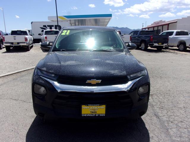 Used 2021 Chevrolet Trailblazer LS with VIN KL79MMS2XMB151873 for sale in Taos, NM