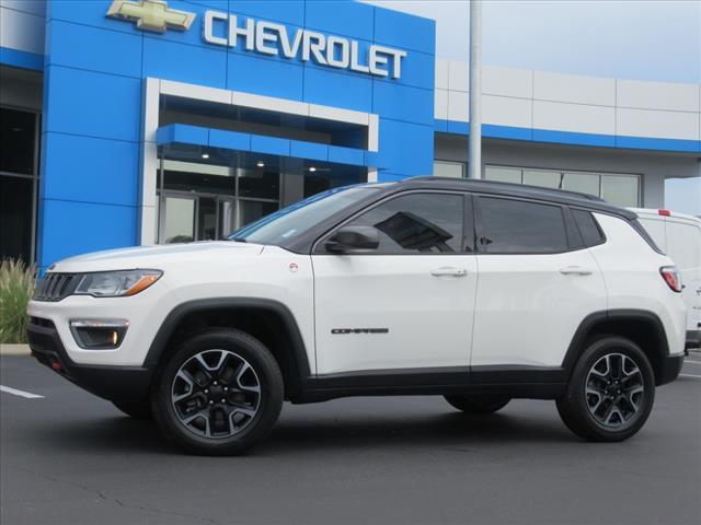 Used 2019 Jeep Compass Trailhawk with VIN 3C4NJDDB5KT629197 for sale in Leesburg, FL