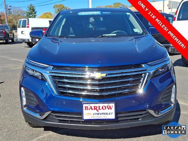 Certified 2022 Chevrolet Equinox Premier with VIN 3GNAXXEV6NS120048 for sale in Delran, NJ