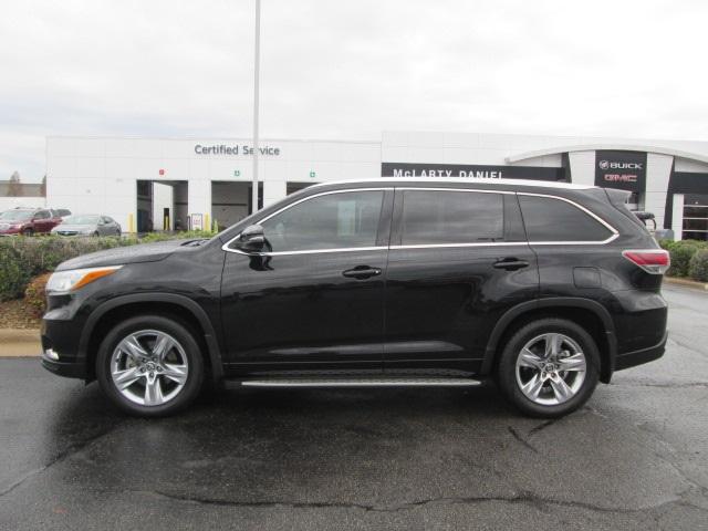 Used 2016 Toyota Highlander Limited with VIN 5TDDKRFH8GS327363 for sale in Bentonville, AR