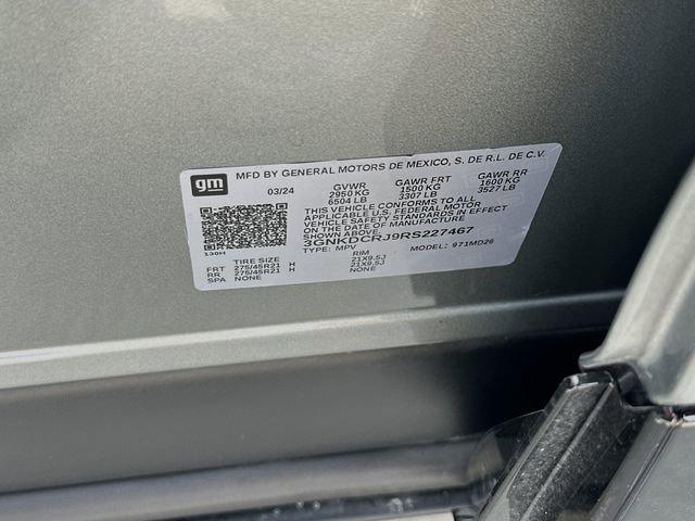 2024 Chevrolet Blazer EV Vehicle Photo in RIVERSIDE, CA 92504-4106