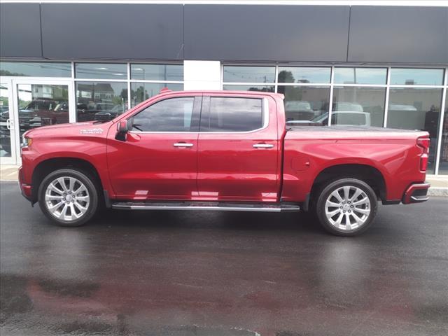 Used 2021 Chevrolet Silverado 1500 High Country with VIN 3GCUYHET8MG208771 for sale in Hudson, MA