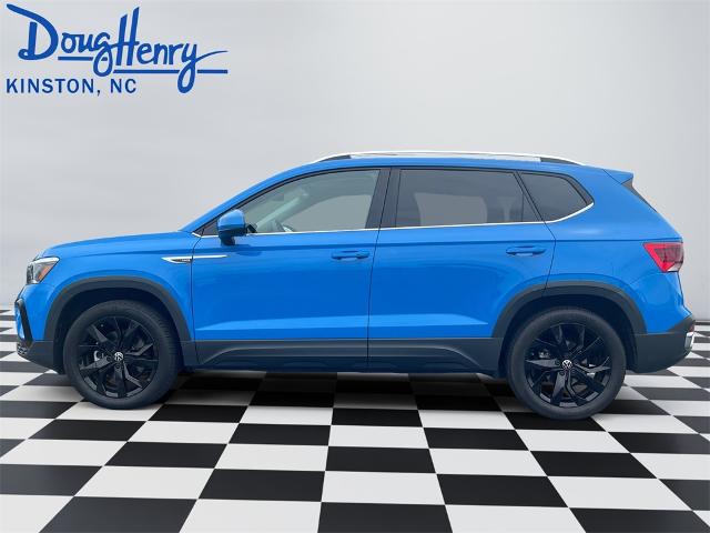 Used 2022 Volkswagen Taos SE with VIN 3VVLX7B20NM036244 for sale in Goldsboro, NC