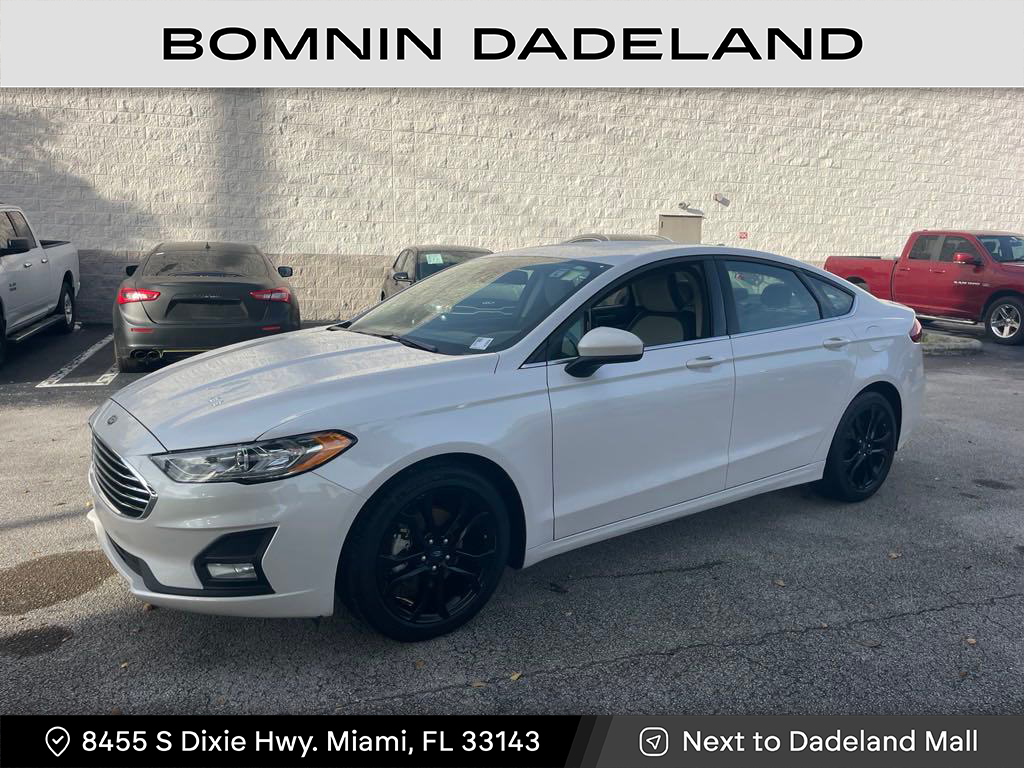 Used 2019 Ford Fusion SE with VIN 3FA6P0HD2KR267369 for sale in Miami, FL