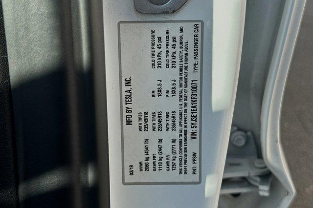 2019 Tesla Model 3 Vehicle Photo in BOISE, ID 83705-3761