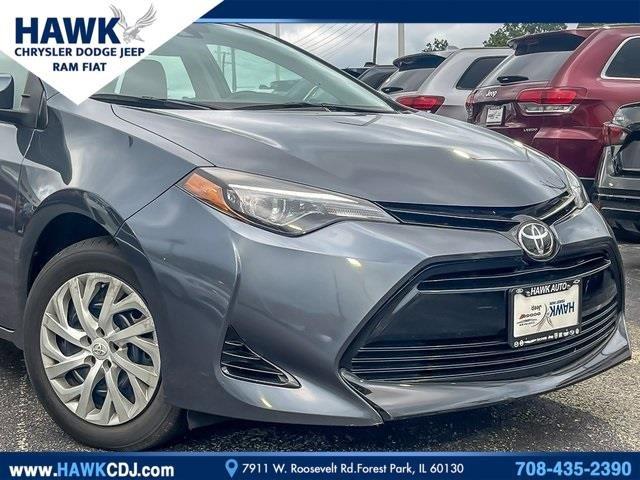 Used 2018 Toyota Corolla LE with VIN 2T1BURHE7JC049754 for sale in Plainfield, IL