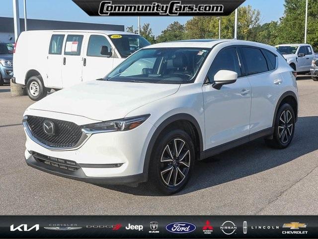 Used 2018 Mazda CX-5 Grand Touring with VIN JM3KFBDM9J0406352 for sale in Bloomington, IN