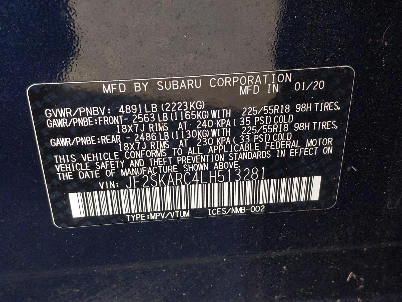 2020 Subaru Forester Vehicle Photo in Bethesda, MD 20852