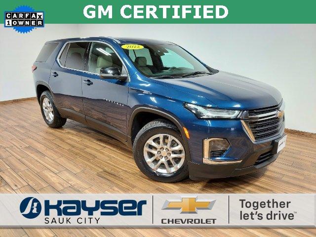 2022 Chevrolet Traverse Vehicle Photo in SAUK CITY, WI 53583-1301