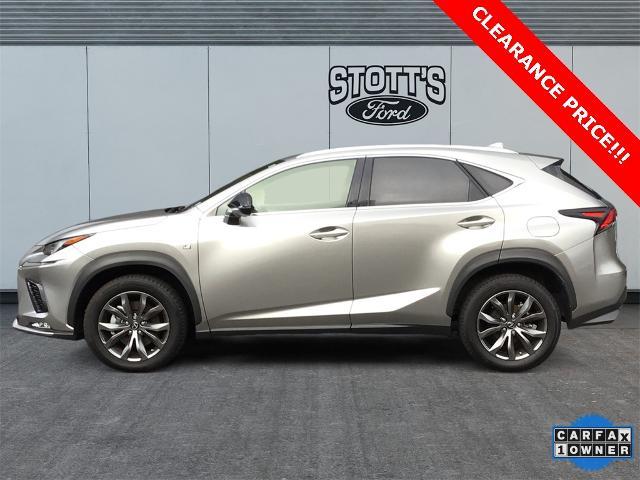 Used 2021 Lexus NX 300 F SPORT with VIN JTJSARBZ4M2200960 for sale in Tryon, NC