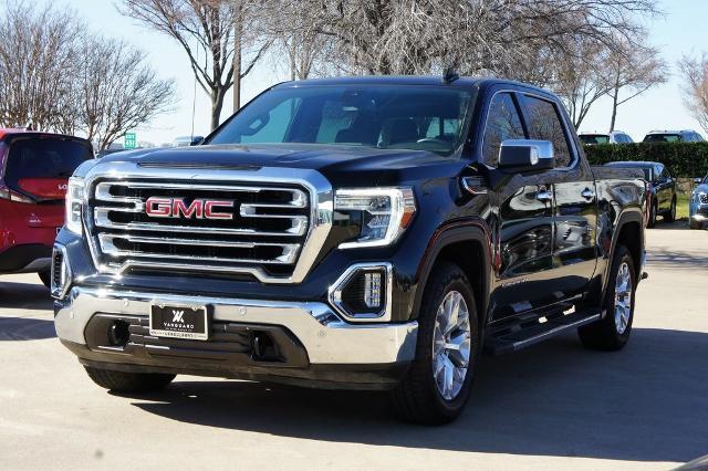 Used 2021 GMC Sierra 1500 SLT with VIN 3GTU9DED0MG212747 for sale in Hughes Springs, TX