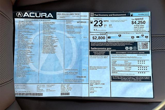 2024 Acura RDX Vehicle Photo in Tulsa, OK 74145