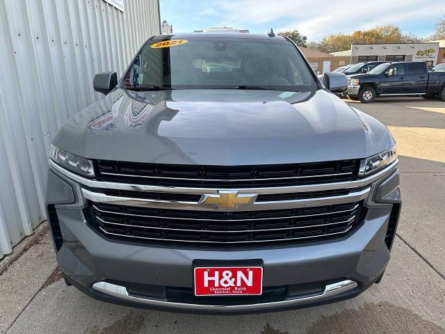 Used 2021 Chevrolet Tahoe LT with VIN 1GNSKNKD5MR224261 for sale in Spencer, IA