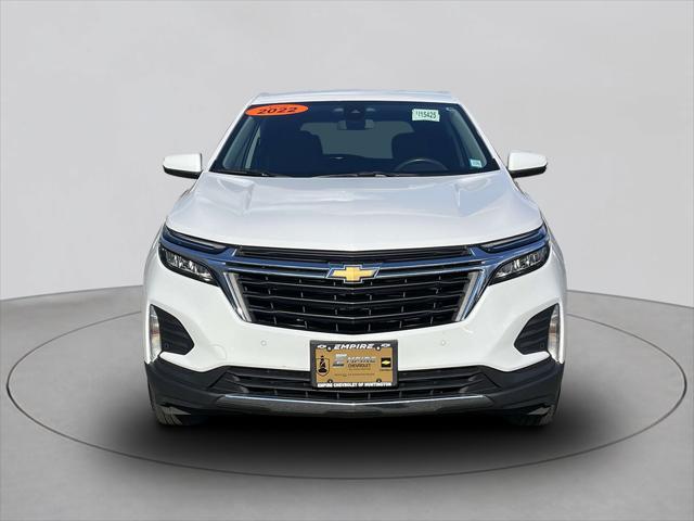 Used 2022 Chevrolet Equinox LT with VIN 3GNAXUEVXNL184618 for sale in Huntington, NY