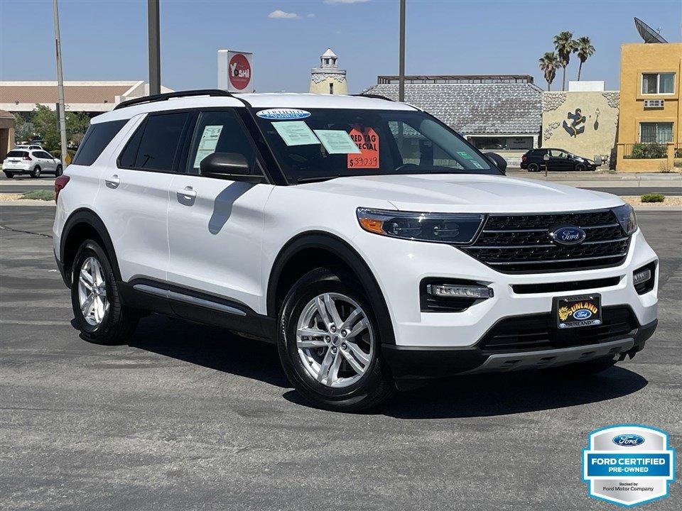 Certified 2023 Ford Explorer XLT with VIN 1FMSK8DHXPGB71871 for sale in Victorville, CA