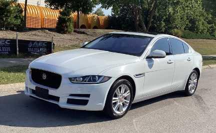 Used 2018 Jaguar XE Premium with VIN SAJAJ4FXXJCP25099 for sale in Bloomington, IL