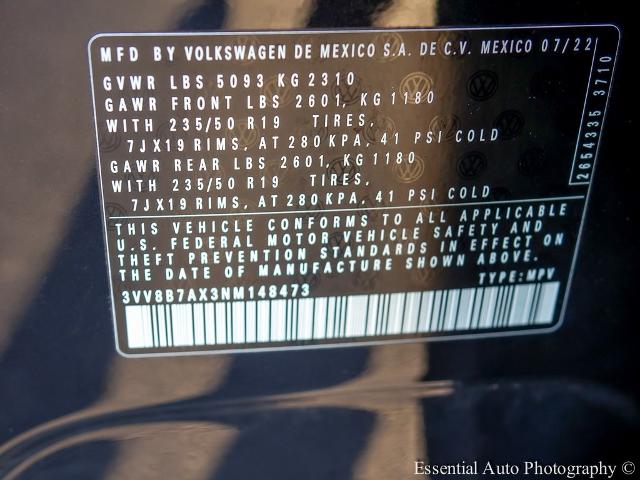 2022 Volkswagen Tiguan Vehicle Photo in OAK LAWN, IL 60453-2517