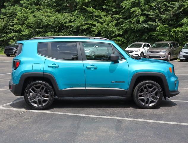 Used 2021 Jeep Renegade 80TH Edition with VIN ZACNJDBB0MPM53606 for sale in Mcmurray, PA