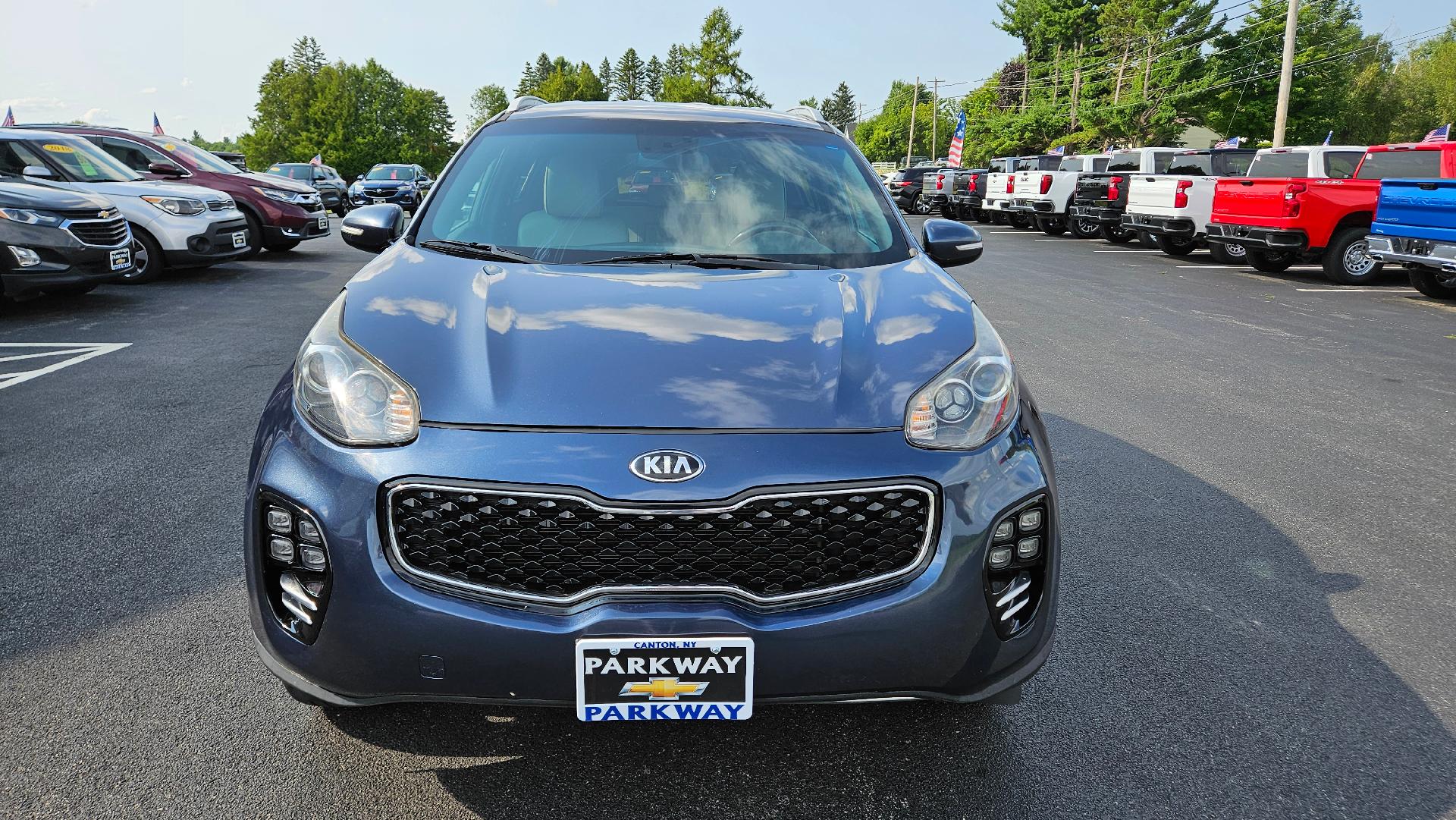 Used 2018 Kia Sportage EX with VIN KNDPNCAC3J7398582 for sale in Canton, NY