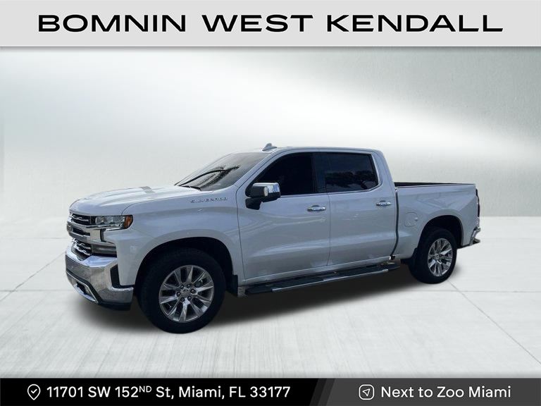 Used 2022 Chevrolet Silverado 1500 Limited LTZ with VIN 3GCPWEED6NG150493 for sale in Miami, FL