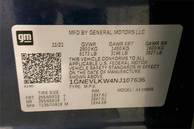 2022 Chevrolet Traverse Vehicle Photo in INDEPENDENCE, MO 64055-1314