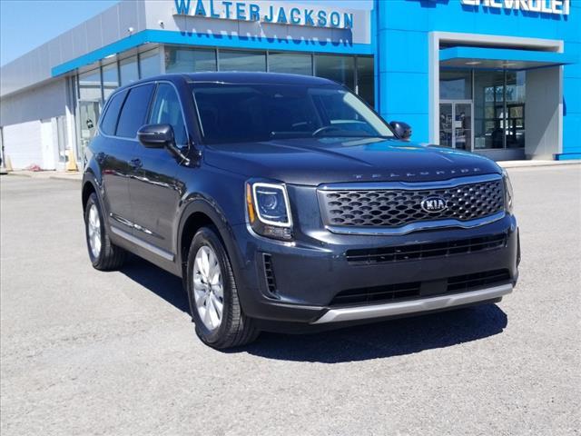 Used 2021 Kia Telluride LX with VIN 5XYP24HC7MG113863 for sale in Ringgold, GA